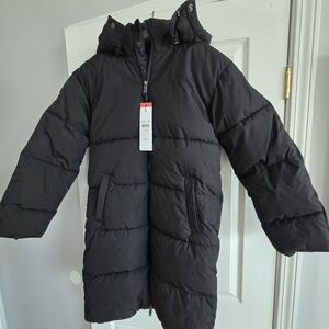 Women's Black Puffer Jacket